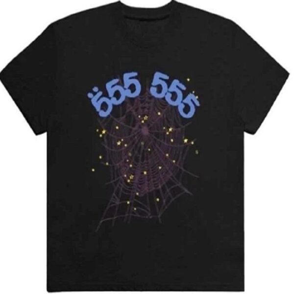 Spider Young Thug King Black T-Shirt