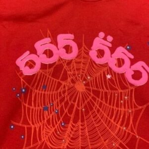 World 555 Hoodie – Red