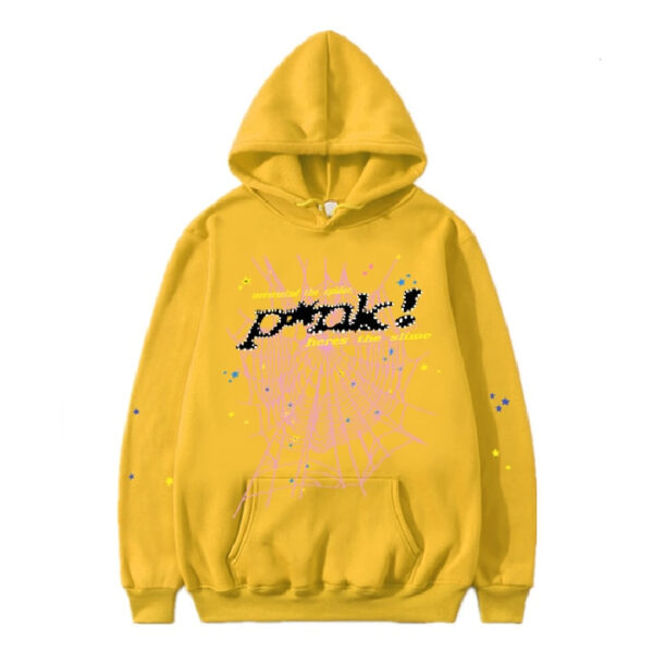 Yellow Pink Printed Tracksuit1
